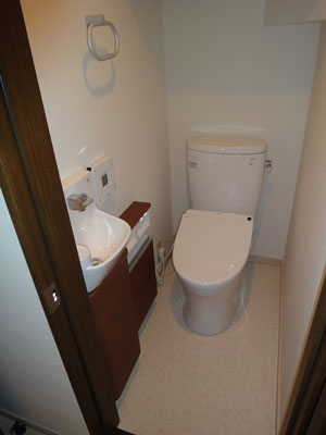 使いやすく、統一感のある水廻り空間へ 使いやすく、統一感のある水廻り空間へ